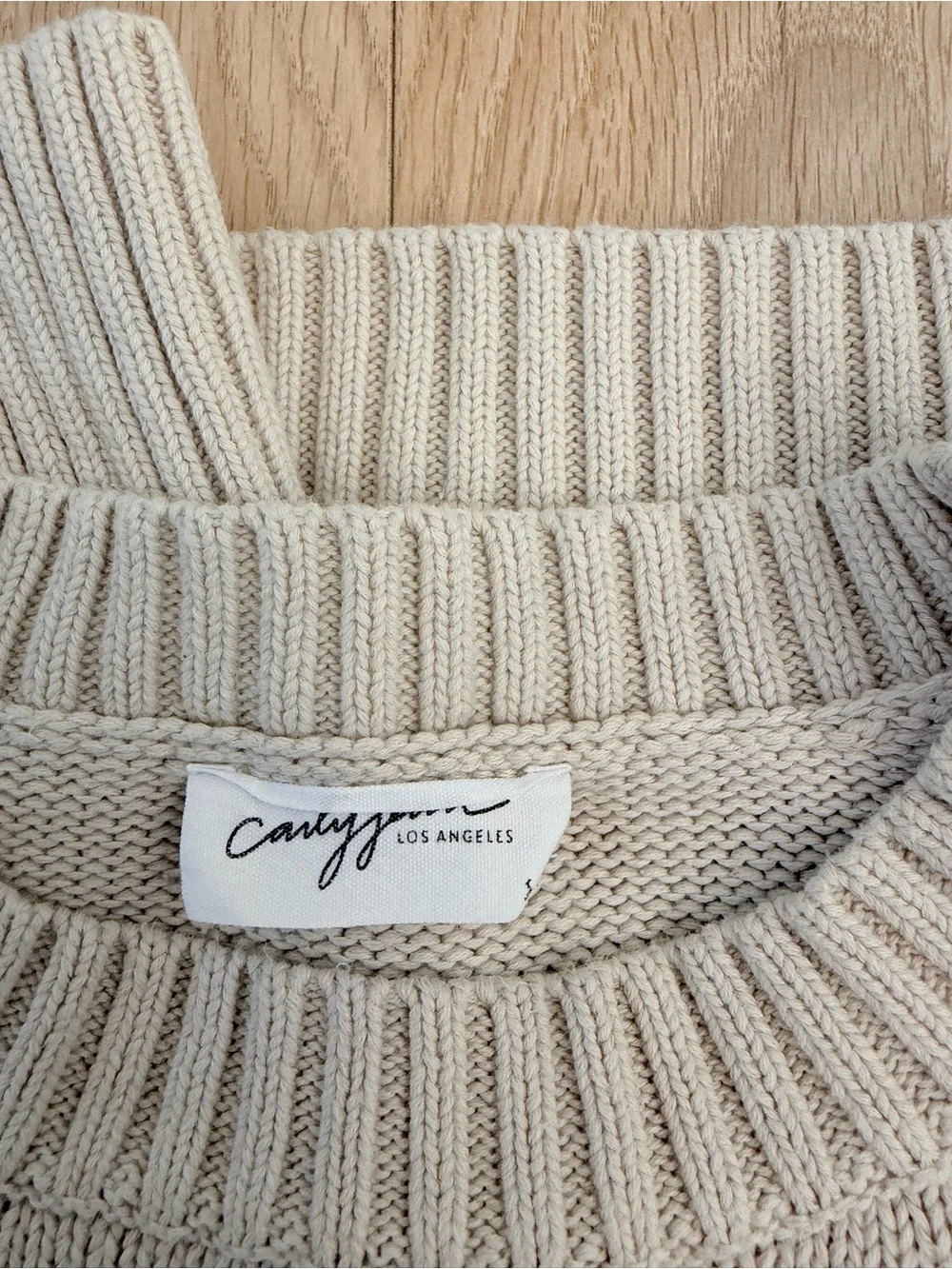 Carly Jean Ryan Sweater - Tan